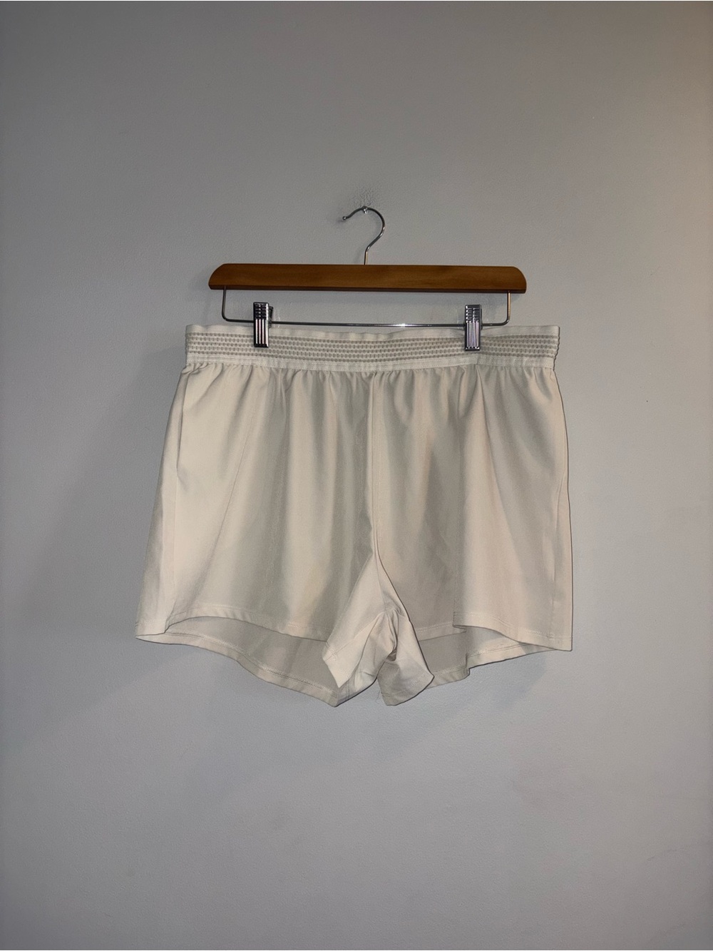 Cream Shorts